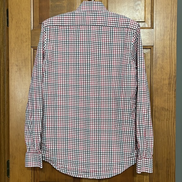 Express Men’s Patterned Long Sleeve Button Down Dress Shirt - Picture 2 of 7